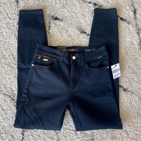 NWT Mavi Jeans Tess in Black - Size W26/L29 - Picture 4 of 7